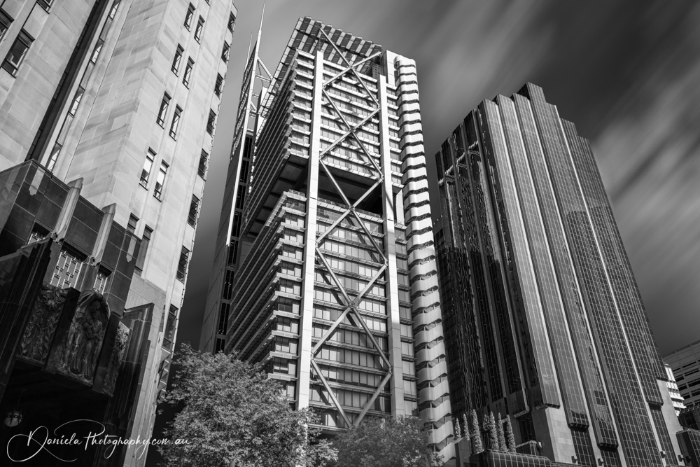 Australia -Different architectural styles of modern Sydney Towers